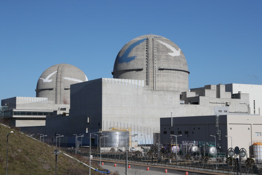 신고리3호기 모습. <한국수력원자력 제공>